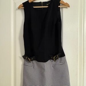 Houndstooth Mini Dress